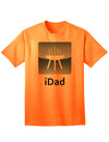 Premium iDad Grill Adult T-Shirt for the Discerning Shopper-Mens T-shirts-TooLoud-Neon-Orange-Small-Davson Sales