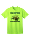 Preserve the Reef: Hunt Lionfish - Premium Adult T-Shirt Collection-Mens T-shirts-TooLoud-Neon-Green-Small-Davson Sales