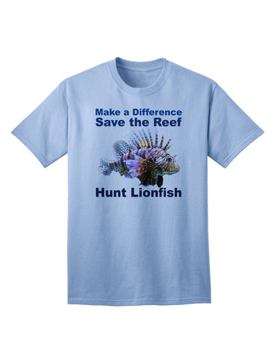 Preserve the Reef: Hunt Lionfish - Premium Adult T-Shirt Collection-Mens T-shirts-TooLoud-Light-Blue-Small-Davson Sales