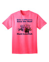 Preserve the Reef: Hunt Lionfish - Premium Adult T-Shirt Collection-Mens T-shirts-TooLoud-Neon-Pink-Small-Davson Sales