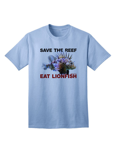 Preserve the Reef: Sustainable Lionfish Adult T-Shirt Collection-Mens T-shirts-TooLoud-Light-Blue-Small-Davson Sales