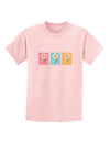 Pretty Daisies Watercolor Childrens T-Shirt-Childrens T-Shirt-TooLoud-PalePink-X-Small-Davson Sales