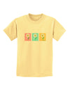 Pretty Daisies Watercolor Childrens T-Shirt-Childrens T-Shirt-TooLoud-Daffodil-Yellow-X-Small-Davson Sales