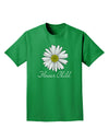 Pretty Daisy - Flower Child Adult Dark T-Shirt-Mens T-Shirt-TooLoud-Kelly-Green-Small-Davson Sales