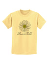 Pretty Daisy - Flower Child Childrens T-Shirt-Childrens T-Shirt-TooLoud-Daffodil-Yellow-X-Small-Davson Sales