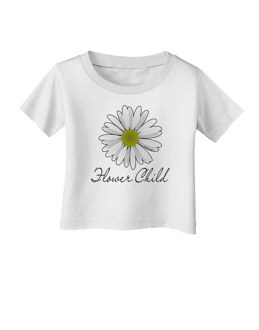 Pretty Daisy - Flower Child Infant T-Shirt-Infant T-Shirt-TooLoud-White-06-Months-Davson Sales