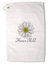 Pretty Daisy - Flower Child Premium Cotton Golf Towel - 16" x 25"-Golf Towel-TooLoud-Davson Sales