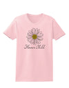 Pretty Daisy - Flower Child Womens T-Shirt-Womens T-Shirt-TooLoud-PalePink-X-Small-Davson Sales