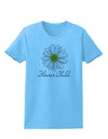 Pretty Daisy - Flower Child Womens T-Shirt-Womens T-Shirt-TooLoud-Aquatic-Blue-X-Small-Davson Sales