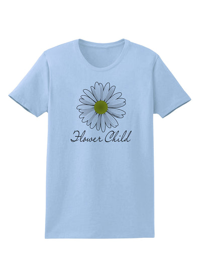 Pretty Daisy - Flower Child Womens T-Shirt-Womens T-Shirt-TooLoud-Light-Blue-X-Small-Davson Sales