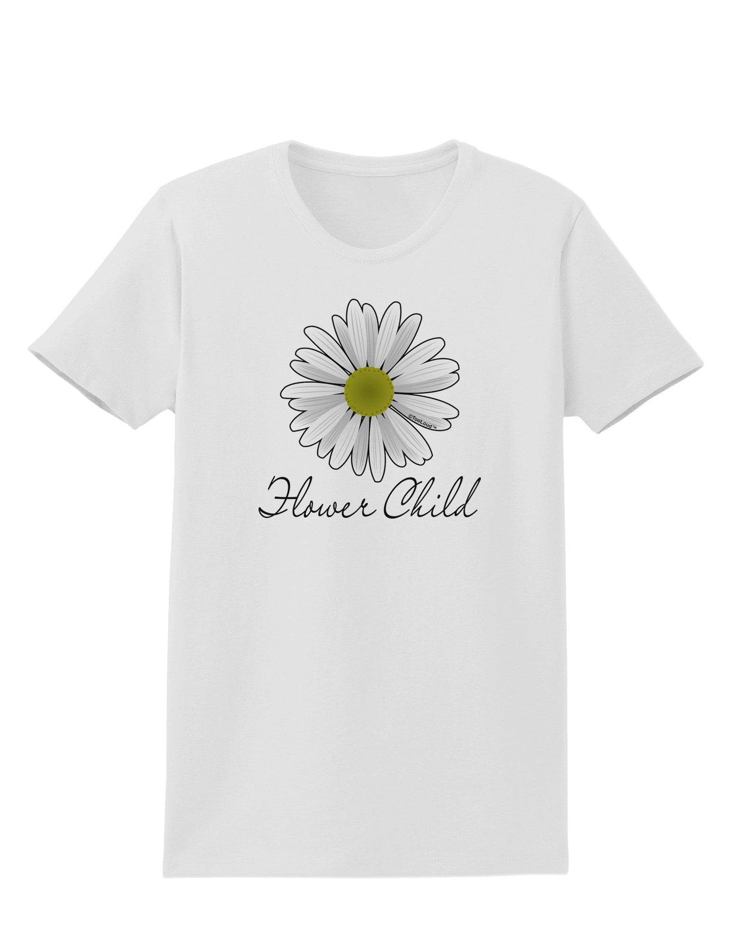 Pretty Daisy - Flower Child Womens T-Shirt-Womens T-Shirt-TooLoud-White-X-Small-Davson Sales