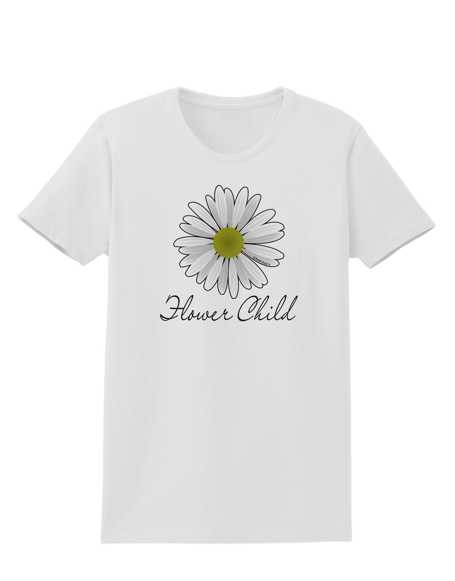 Pretty Daisy - Flower Child Womens T-Shirt-Womens T-Shirt-TooLoud-White-X-Small-Davson Sales