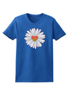 Pretty Daisy Heart Womens Dark T-Shirt-Womens T-Shirt-TooLoud-Royal-Blue-X-Small-Davson Sales