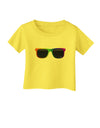 Pride Rainbow Glasses Infant T-Shirt by TooLoud-Infant T-Shirt-TooLoud-Yellow-06-Months-Davson Sales