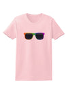 Pride Rainbow Glasses Womens T-Shirt by TooLoud-Womens T-Shirt-TooLoud-PalePink-X-Small-Davson Sales