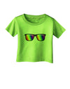 Pride Rainbow Lenses Infant T-Shirt by TooLoud-Infant T-Shirt-TooLoud-Lime-Green-06-Months-Davson Sales