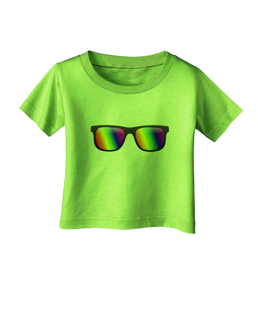 Pride Rainbow Lenses Infant T-Shirt by TooLoud-Infant T-Shirt-TooLoud-White-06-Months-Davson Sales