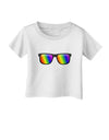 Pride Rainbow Lenses Infant T-Shirt by TooLoud-Infant T-Shirt-TooLoud-White-06-Months-Davson Sales