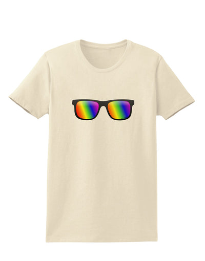 Pride Rainbow Lenses Womens T-Shirt by TooLoud-Womens T-Shirt-TooLoud-Natural-X-Small-Davson Sales