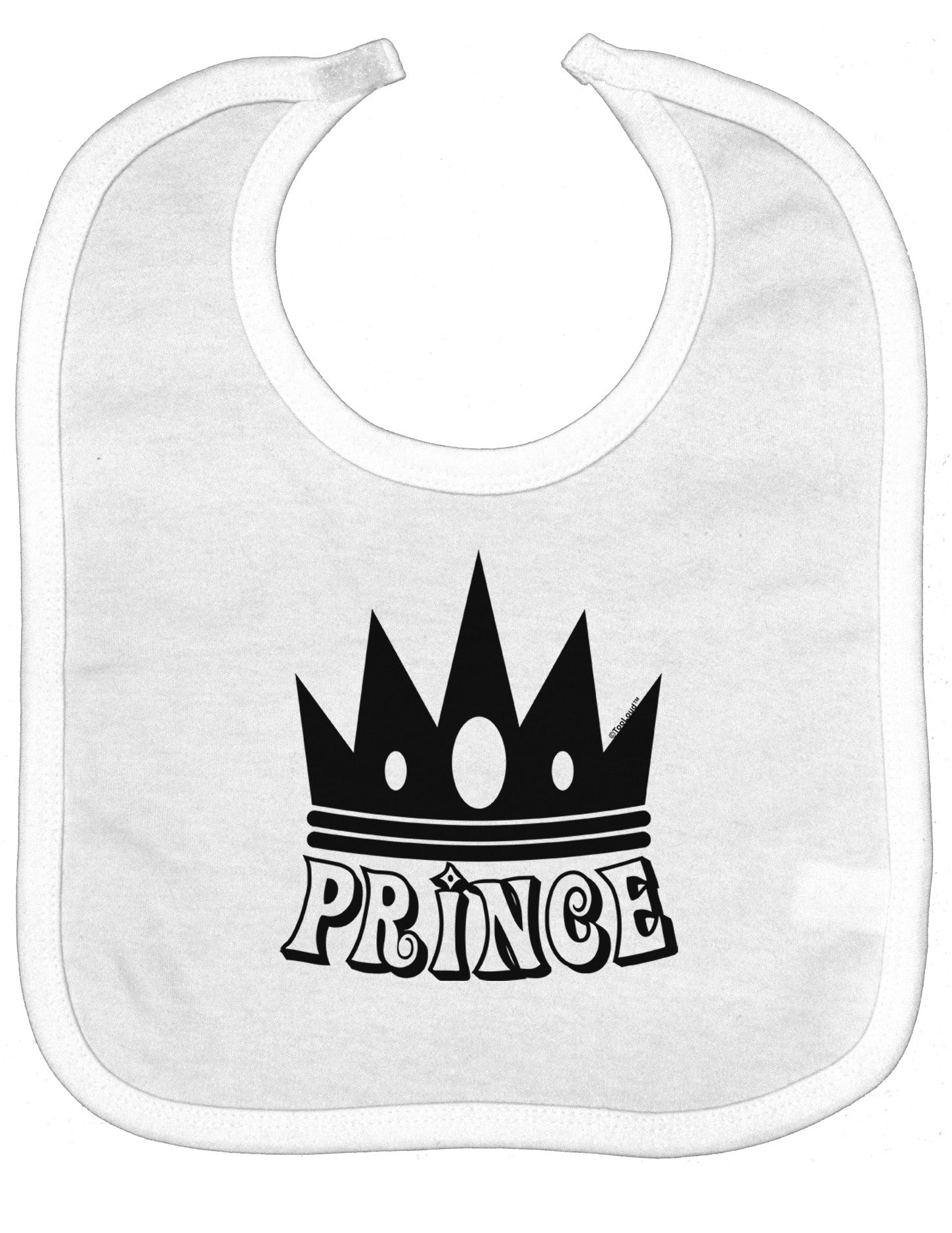 Prince Baby Bib