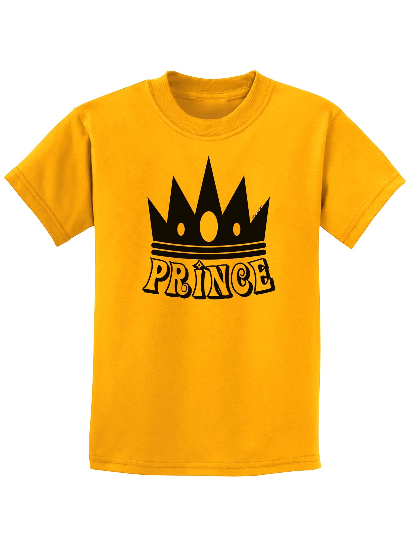 Prince Childrens T-Shirt-Childrens T-Shirt-TooLoud-Gold-X-Small-Davson Sales