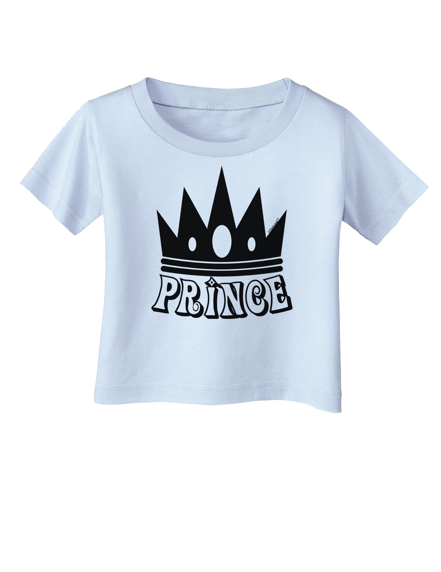 Prince Infant T-Shirt-Infant T-Shirt-TooLoud-Light-Blue-06-Months-Davson Sales