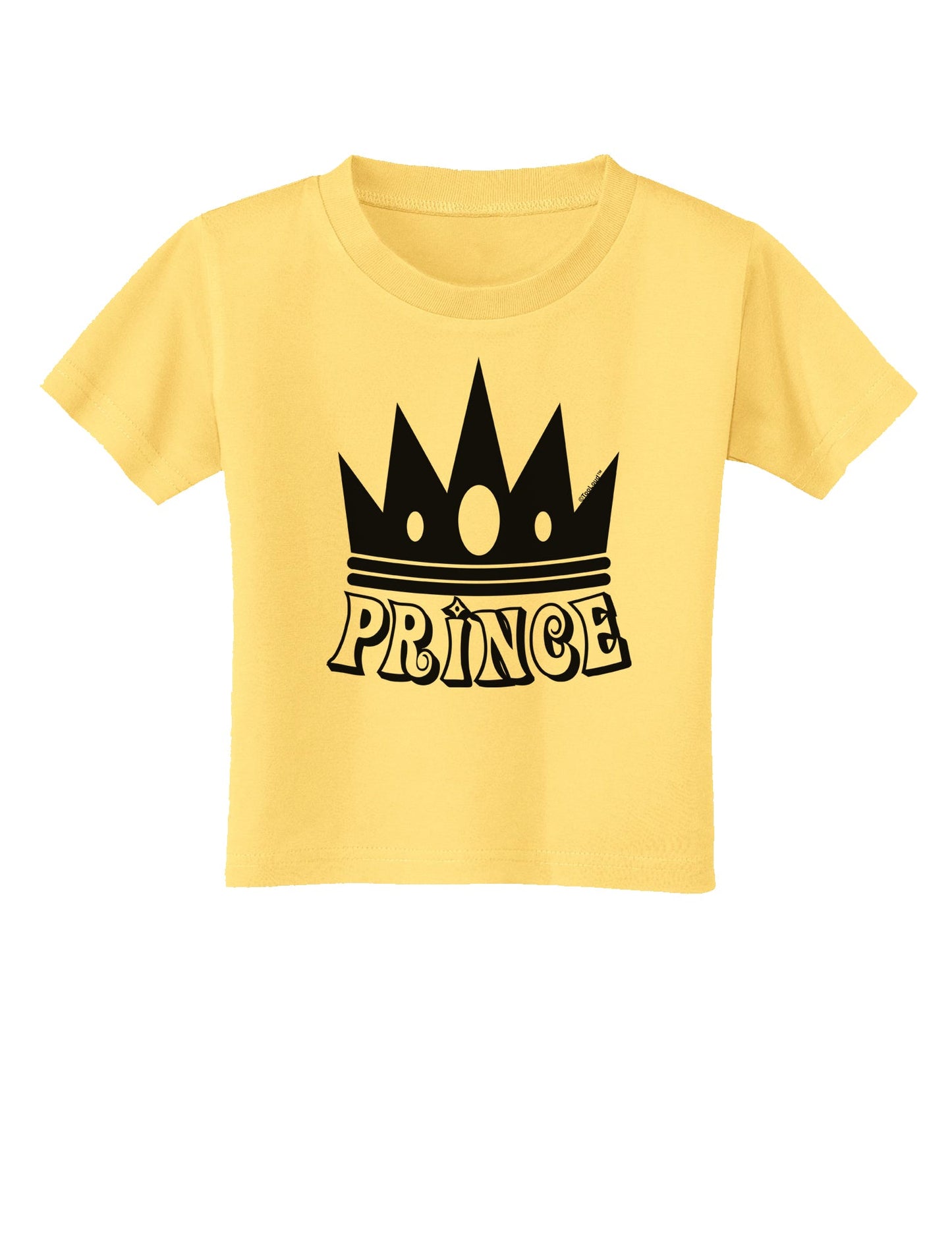 Prince Toddler T-Shirt-Toddler T-Shirt-TooLoud-Daffodil-Yellow-2T-Davson Sales