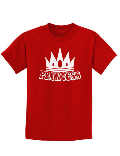 Princess Childrens Dark T-Shirt-Childrens T-Shirt-TooLoud-Red-X-Small-Davson Sales