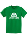 Princess Childrens Dark T-Shirt-Childrens T-Shirt-TooLoud-Kelly-Green-X-Small-Davson Sales