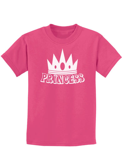 Princess Childrens Dark T-Shirt-Childrens T-Shirt-TooLoud-Sangria-X-Small-Davson Sales