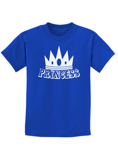 Princess Childrens Dark T-Shirt-Childrens T-Shirt-TooLoud-Royal-Blue-X-Small-Davson Sales