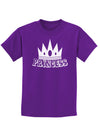 Princess Childrens Dark T-Shirt-Childrens T-Shirt-TooLoud-Purple-X-Small-Davson Sales