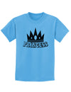 Princess Childrens T-Shirt-Childrens T-Shirt-TooLoud-Aquatic-Blue-X-Small-Davson Sales