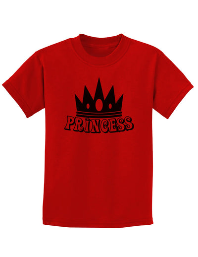 Princess Childrens T-Shirt-Childrens T-Shirt-TooLoud-Red-X-Small-Davson Sales