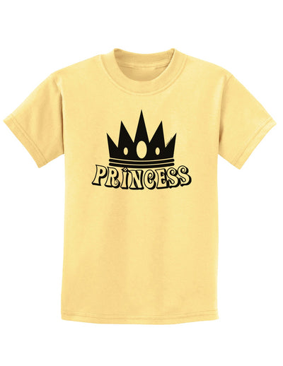 Princess Childrens T-Shirt-Childrens T-Shirt-TooLoud-Daffodil-Yellow-X-Small-Davson Sales