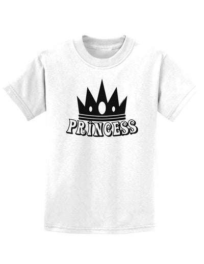 Princess Childrens T-Shirt-Childrens T-Shirt-TooLoud-White-X-Small-Davson Sales