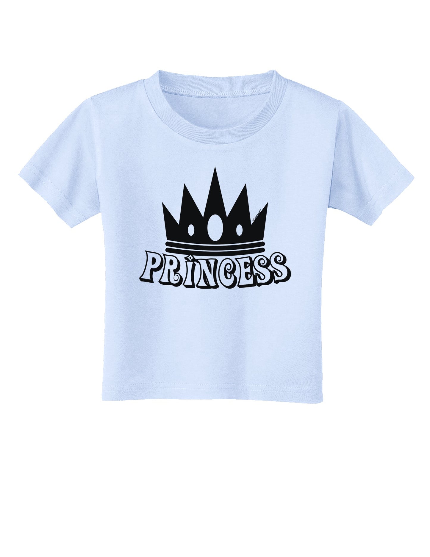 Princess Toddler T-Shirt-Toddler T-Shirt-TooLoud-Light-Blue-2T-Davson Sales