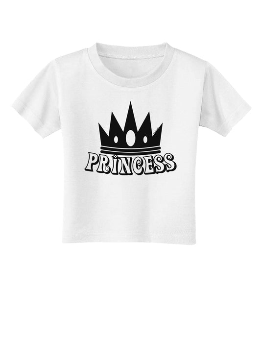 Princess Toddler T-Shirt-Toddler T-Shirt-TooLoud-White-2T-Davson Sales