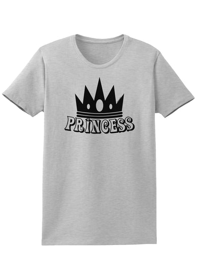 Princess Womens T-Shirt-Womens T-Shirt-TooLoud-AshGray-X-Small-Davson Sales