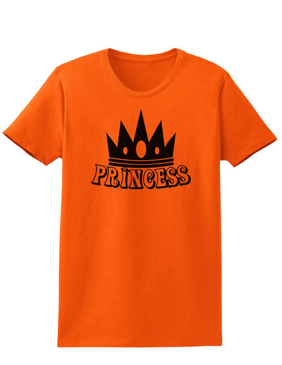 Princess Womens T-Shirt-Womens T-Shirt-TooLoud-Orange-X-Small-Davson Sales