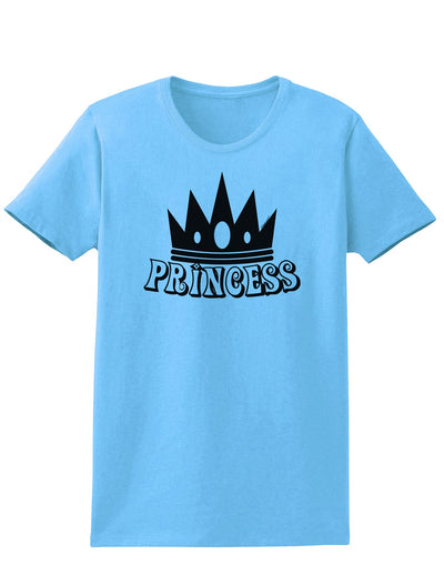 Princess Womens T-Shirt-Womens T-Shirt-TooLoud-Aquatic-Blue-X-Small-Davson Sales