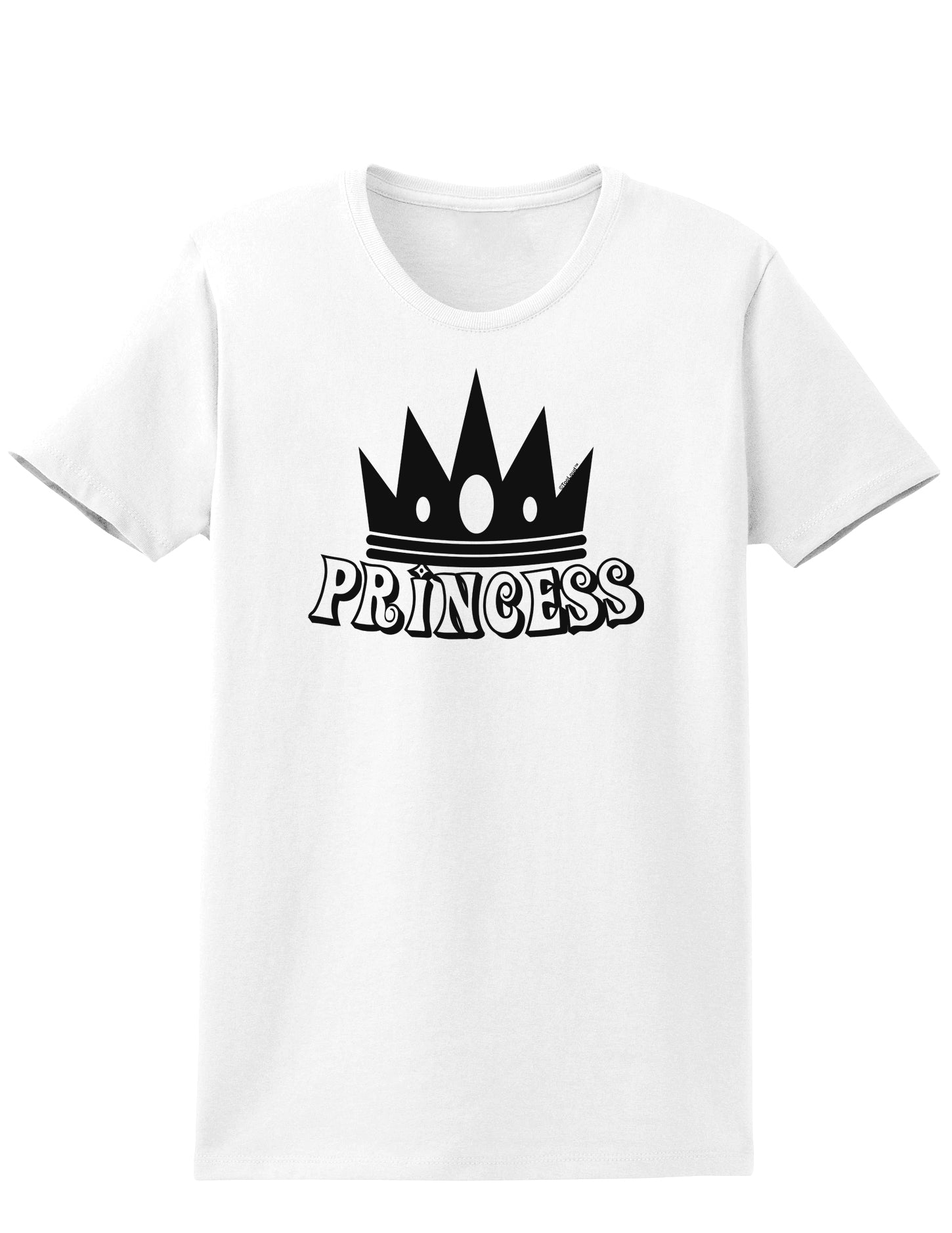 Princess Womens T-Shirt-Womens T-Shirt-TooLoud-White-X-Small-Davson Sales