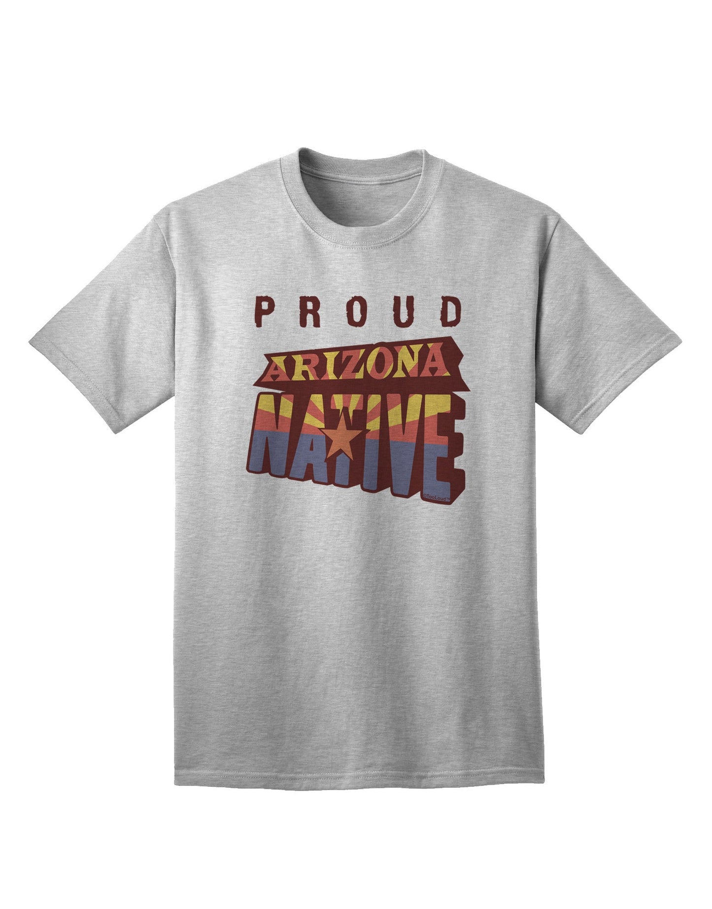 Proud Arizona Native Premium Adult T-Shirt - Exclusively for Arizonians-Mens T-shirts-TooLoud-AshGray-Small-Davson Sales