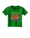 Proud Arizona Native Toddler T-Shirt Dark-Toddler T-Shirt-TooLoud-Clover-Green-2T-Davson Sales