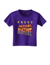 Proud Arizona Native Toddler T-Shirt Dark-Toddler T-Shirt-TooLoud-Purple-2T-Davson Sales