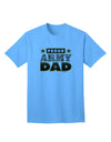 Proud Army Dad Premium Adult T-Shirt for Patriotic Parents-Mens T-shirts-TooLoud-Aquatic-Blue-Small-Davson Sales