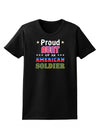 Proud Aunt of an American Soldier Womens Dark T-Shirt-TooLoud-Black-X-Small-Davson Sales