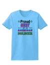 Proud Aunt of an American Soldier Womens T-Shirt-Womens T-Shirt-TooLoud-Aquatic-Blue-X-Small-Davson Sales