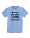 Proud Best Friend of an American Soldier Childrens T-Shirt-Childrens T-Shirt-TooLoud-Light-Blue-X-Small-Davson Sales