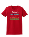 Proud Best Friend of an American Soldier Womens Dark T-Shirt-TooLoud-Red-X-Small-Davson Sales